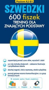 Okadka ksiki - Szwedzki 600 fiszek. Trening dla znajcych podstawy