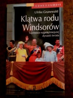 Okadka ksiki - Kltwa  rodu Windsorw 