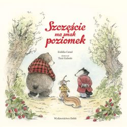 Okadka ksiki - Szczcie ma smak poziomek