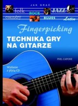 Okadka ksiki - Fingerpicking. Technika gry na gitarze