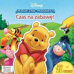 Okadka ksiki - Magiczne Magnesy. Kubu Puchatek. Czas na zabaw!