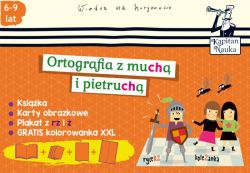 Okadka ksiki - Pakiet Ortografia z much i pietruch