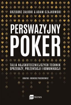 Okadka ksiki - Perswazyjny poker. Talia najskuteczniejszych technik sprzeday, prezentacji i komunikacji