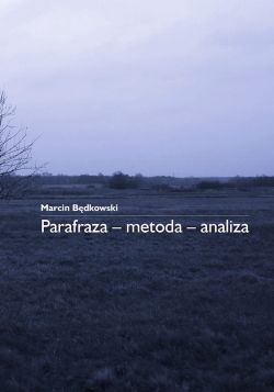 Okadka ksiki - Parafraza — metoda — analiza