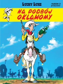 Okadka ksiki - Na podbj Oklahomy. Lucky Luke, tom 14