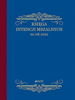 Okadka ksiki - Ksiga intencji mszalnych na rok 2022 