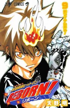 Okadka ksiki - Katekyo Hitman Reborn! tom 9