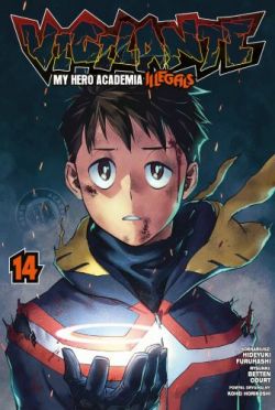 Okadka ksiki - MY HERO ACADEMIA- VIGILANTE : TOM 14