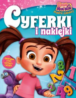 Okadka ksiki - Kasia i Mim Mim Mdre zabawy (#2). Cyferki i naklejki 