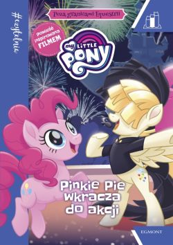 Okadka ksiki - Poza granicami Equestrii. Pinkie Pie wkracza do akcji