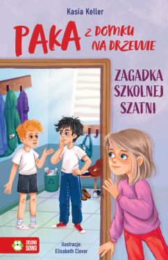 Okadka ksiki - Paka z domku na drzewie. Zagadka szkolnej szatni