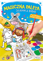 Okadka ksiki - Magiczna paleta. Scenki z Biblii