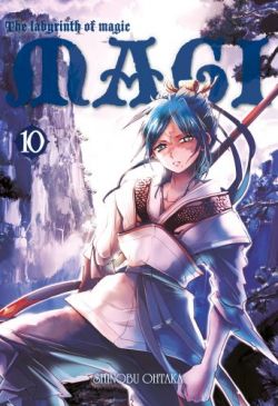 Okadka ksiki - MAGI: LABYRINTH OF MAGIC: TOM 10