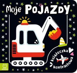 Okadka ksiki - Moje pojazdy. Ksieczka kontrastowa