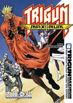 Okadka ksiki - Trigun Maximum tom 6