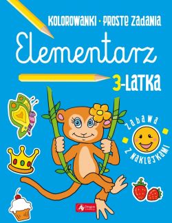 Okadka ksiki - Elementarz 3-latka 