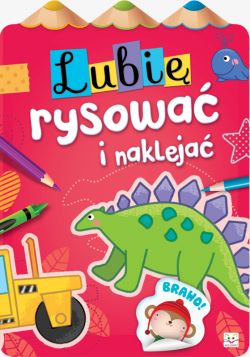 Okadka ksiki - Lubi rysowa i nakleja