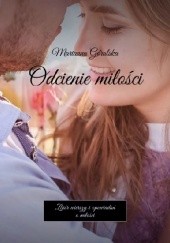 Okadka ksiki - Odcienie mioci. Zbir wierszy i opowiada o mioci