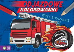 Okadka ksiki - Odjazdowe kolorowanki. Wozy straackie