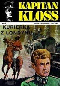 Okadka ksiki - Kapitan Kloss. Kurierka z Londynu