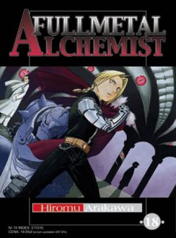 Okadka ksiki - Fullmetal Alchemist tom 18