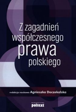 Okadka ksiki - Z zagadnie wspczesnego prawa polskiego