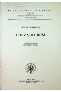 Okadka ksiki - Pocztki Rusi