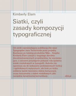 Okadka ksiki - Siatki, czyli zasady kompozycji typograficznej