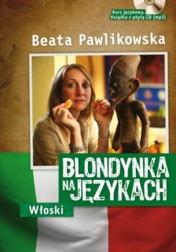 Okadka ksiki - Blondynka na jzykach - woski