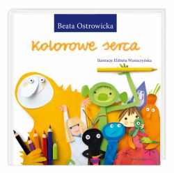 Okadka ksiki - Kolorowe serca