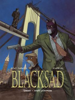 Okadka ksiki - Blacksad: Upadek. Tom 6