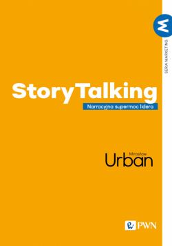 Okadka ksiki - StoryTalking. Narracyjna supermoc lidera