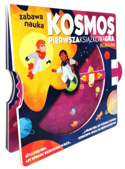 Okadka ksiki - Kosmos. Pierwsza ksikowa gra zrcznociowa