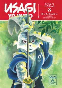 Okadka ksiki - Usagi Yojimbo: Bunraku i inne opowieci. Tom 1