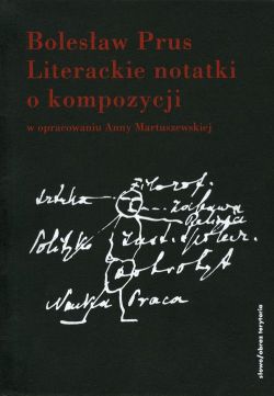 Okadka ksiki - Literackie notatki o kompozycji