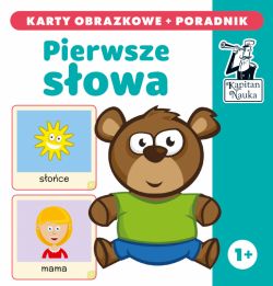 Okadka ksiki - Kapitan Nauka. Pierwsze sowa (karty obrazkowe + poradnik)