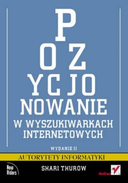 Okadka ksiki - Pozycjonowanie w wyszukiwarkach internetowych. Wydanie II