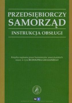 Okadka ksiki - Przedsibiorczy samorzd instrukcja obsugi