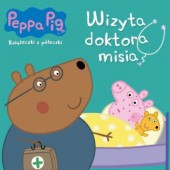 Okadka ksiki - winka Peppa. Ksieczki z peczki. Wizyta doktora misia