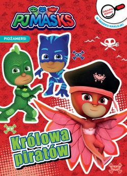 Okadka ksiki - PJ Masks. Pidamersi. Odszukaj rnice. Krlowa piratw