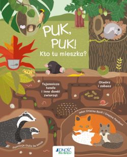 Okadka ksiki - Puk, puk! Kto tu mieszka?