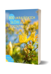 Okadka ksiki - 800 ukraiskich sw dla pocztkujcych