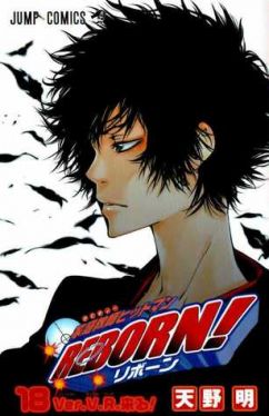 Okadka ksiki - Katekyo Hitman Reborn! tom 18