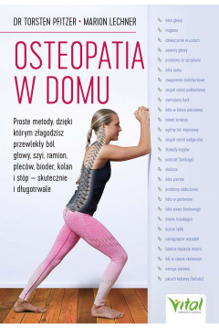 Okadka ksiki - Osteopatia w domu