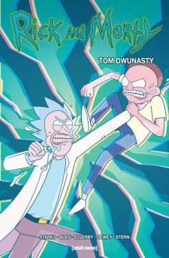 Okadka ksiki - Rick i Morty. Tom 12