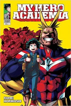 Okadka ksiki - My Hero Academia tom 1