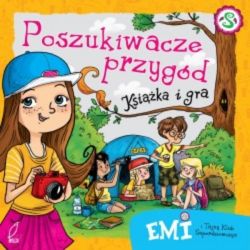 Okadka ksiki - Emi i Tajny Klub Superdziewczyn. Ksika i gra planszowa