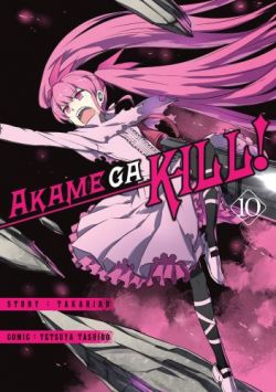 Okadka ksiki - AKAME GA KILL: TOM 10