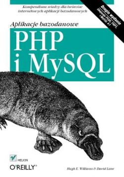 Okadka ksiki - PHP i MySQL. Aplikacje bazodanowe