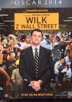 Okadka ksiki - Wilk z Wall Street (ksika + film)